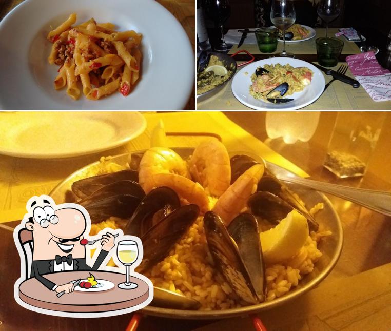 Cibo al Hostaria San Carlino