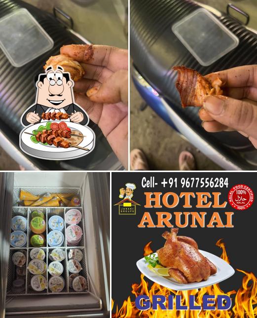 Meals at Hotel Arunai