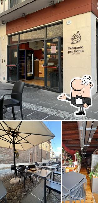 Gli interni di Passando Per Roma