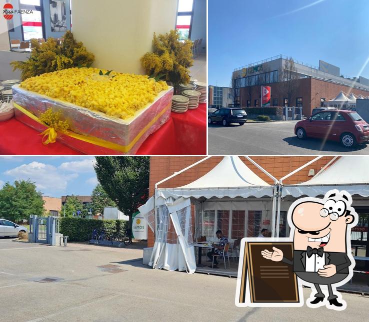 La foto di esterno e cibo da Rirò Self Service Ristorante Pizzeria