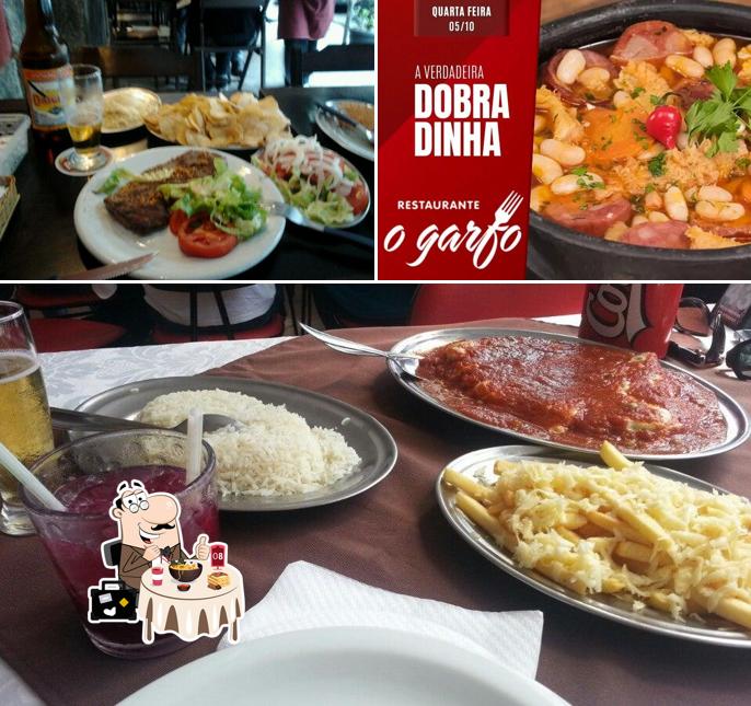 Comida em Restaurante O Garfo