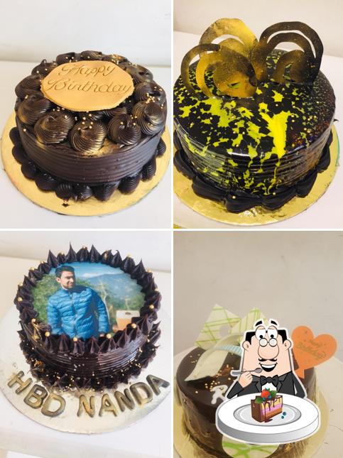 Chocolate cake at Cake Villa