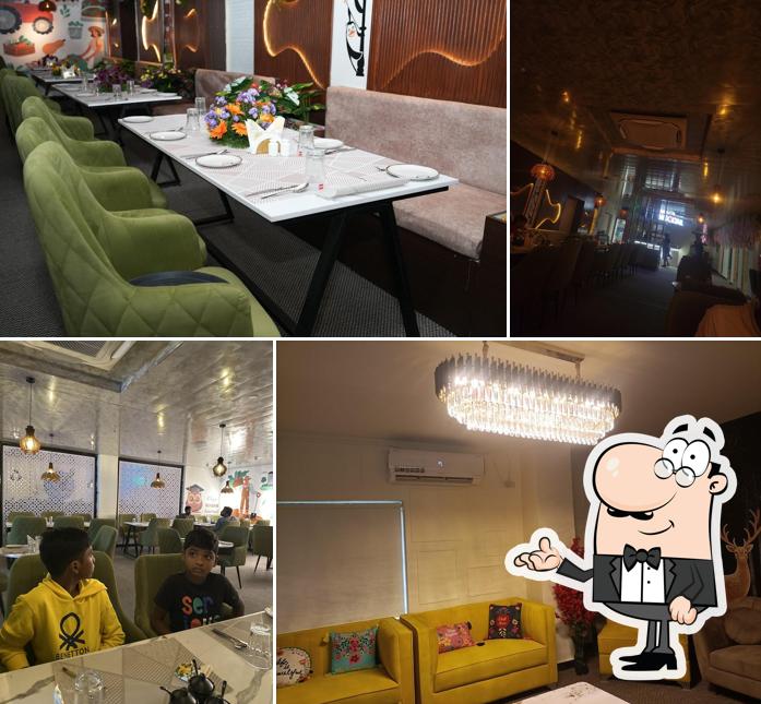 The interior of Master Blaster Restaurant