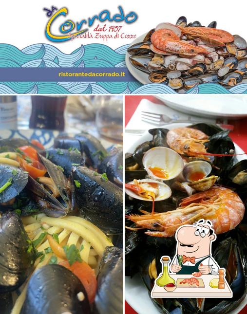 Ordina la cucina di mare a Ristorante Da Corrado 1957 ️ Via Foria