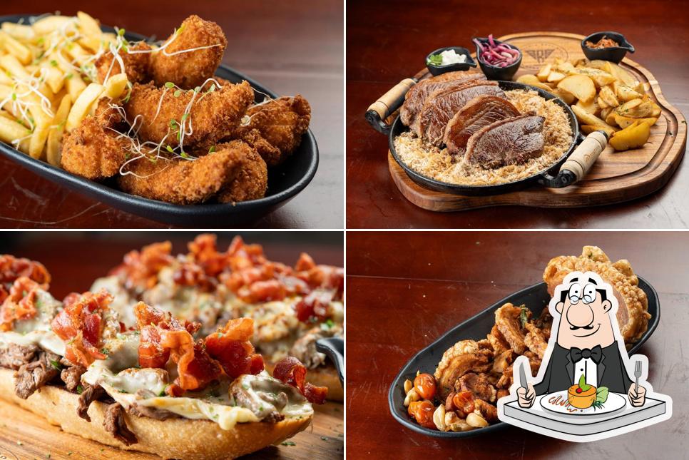 Platos en Benjamim Rock Bar