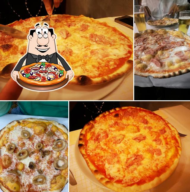 Scegli tra le molte varianti di pizza