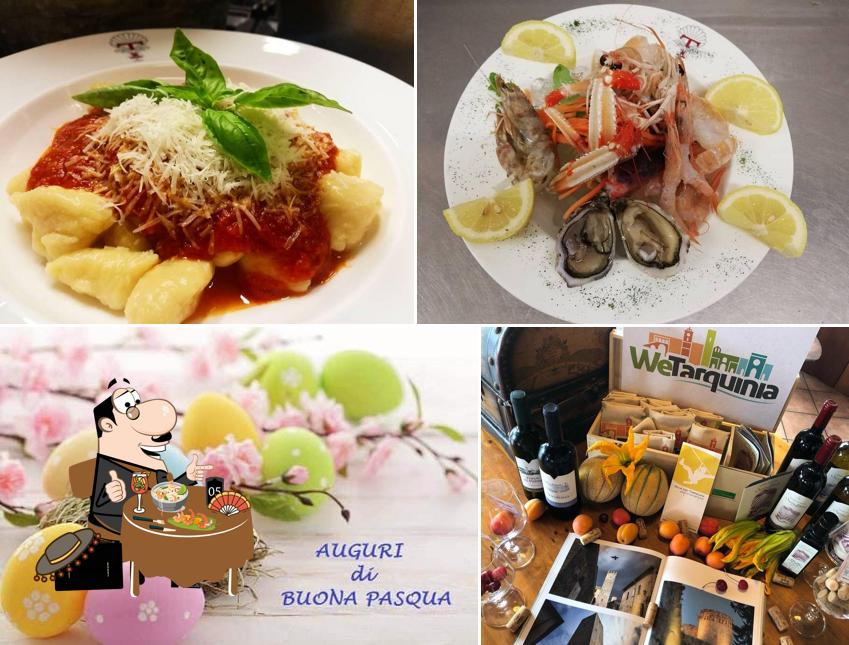 Platti al Ristorante Il Tirreno