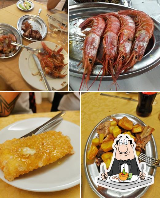 Cibo al Ristorante Masia Sas