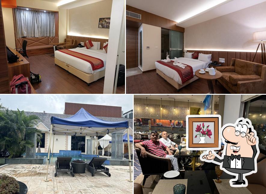 Take a seat at one of the tables at The Radiant Take a seat at one of the tables at The Radiant