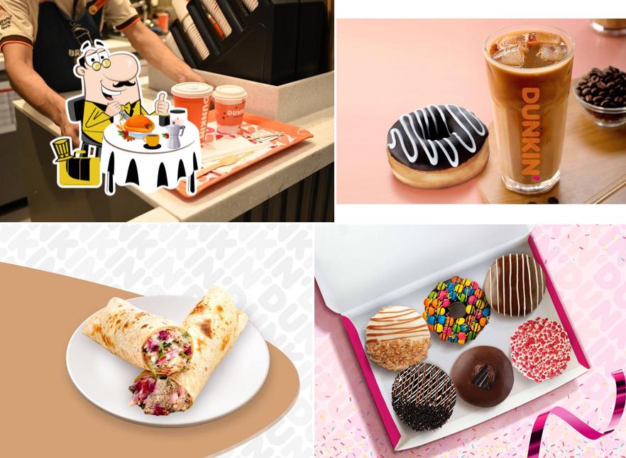 Meals at Dunkin Coffee & Donuts