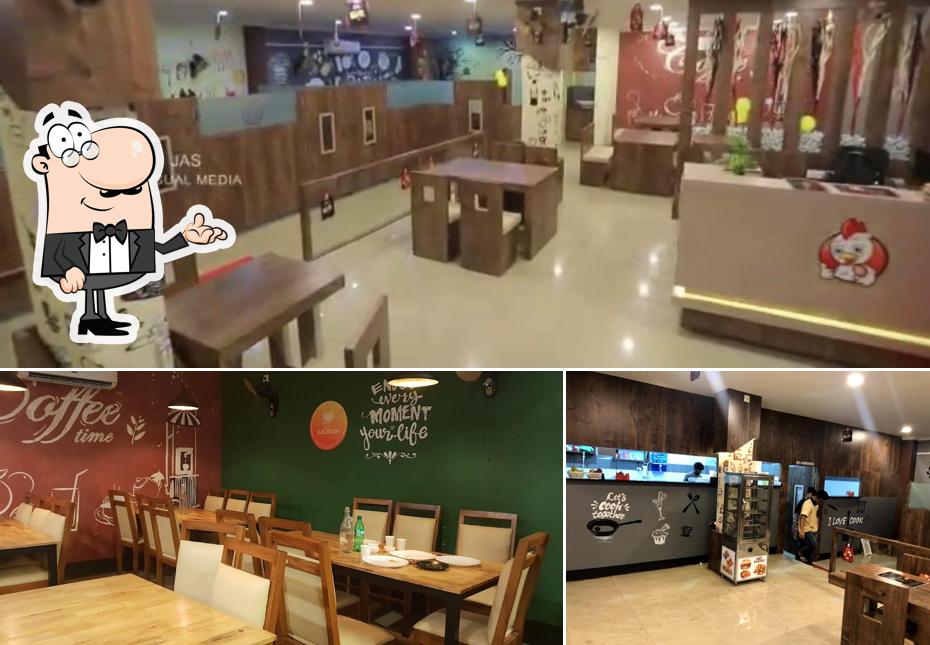 The interior of Gusto Fried Chicken