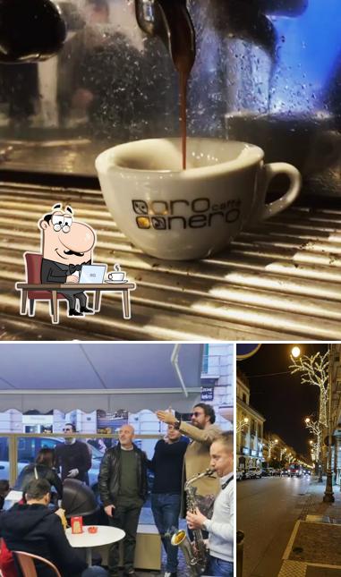 Gli interni di Caffè Valente