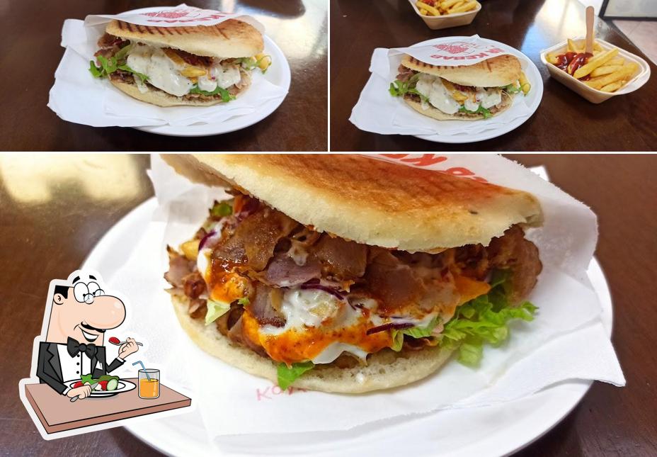 Panino con maiale stirato al ISTANBUL KEBAP DA IBRA
