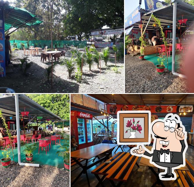 The interior of Jai Ambe Farsan & Fast Food