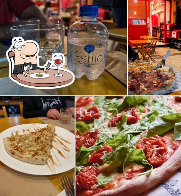 Platos en Paperone Pizzaria e Delivery