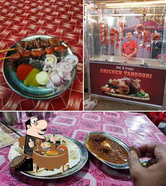 Food at Raipur Biryani Centre