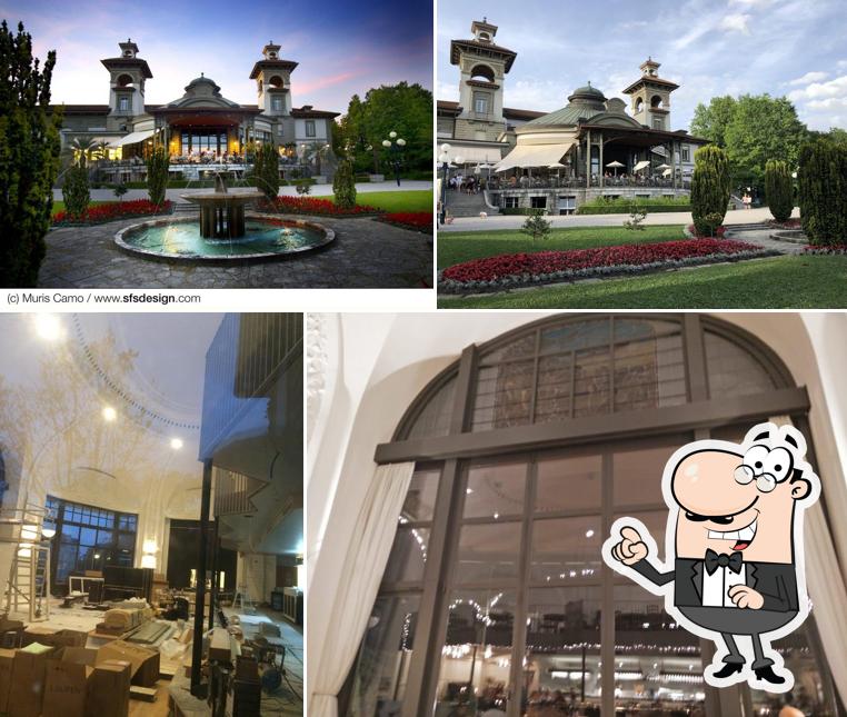 Gli esterni costituiscono una caratteristica importante di Brasserie de Montbenon