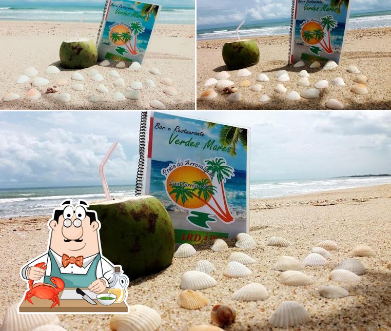 Consiga frutos do mar no Bar e Restaurante Verdes Mares