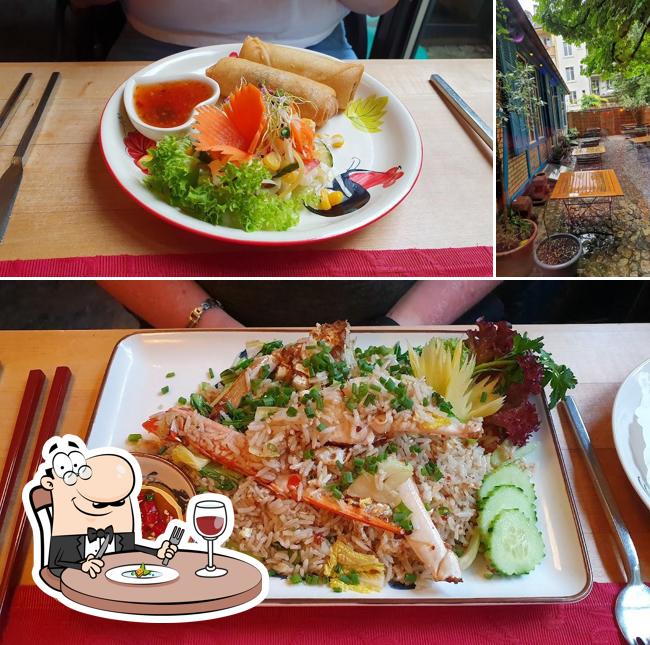 La immagine di cibo e interni da Chanthaburi