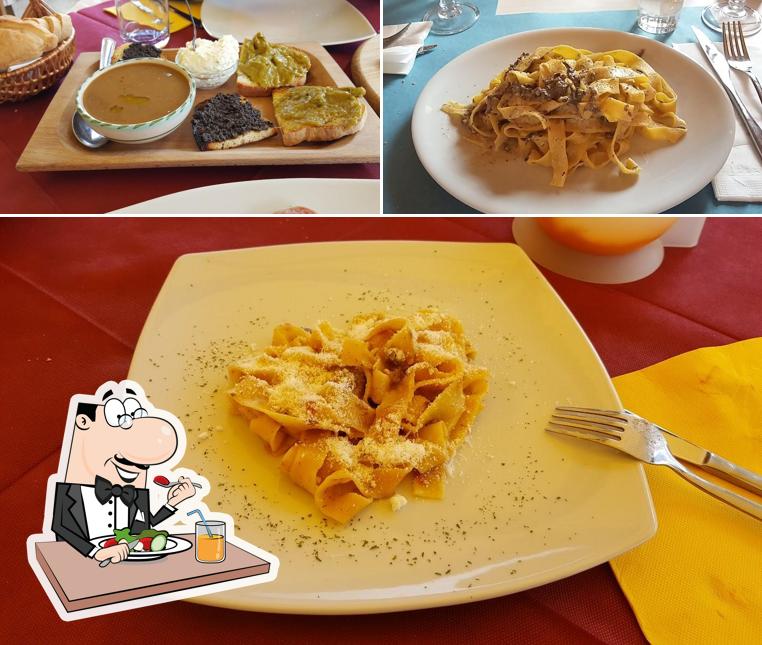 Cibo al Osteria del Vettore a Castelluccio di Norcia