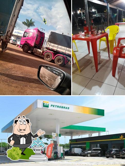 Veja imagens do exterior do Posto Petrobras