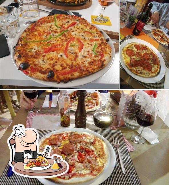 Prova una pizza a Restaurant du Tennis Chez Marie