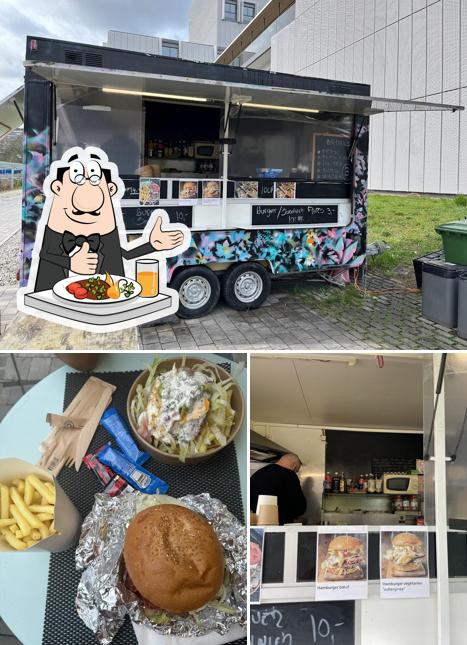 Rami’s Food Truck si caratterizza per la cibo e esterno