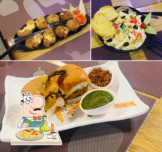 Pulled pork sandwich at The 7 Ages Cafe And Restro