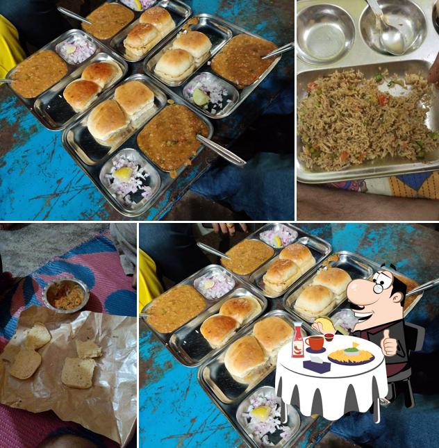 Cheese plate at shreenath pav bhaji