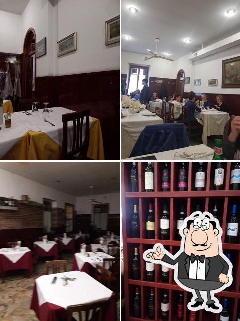 Gli interni di Trattoria Campagna 1873 da Pierino