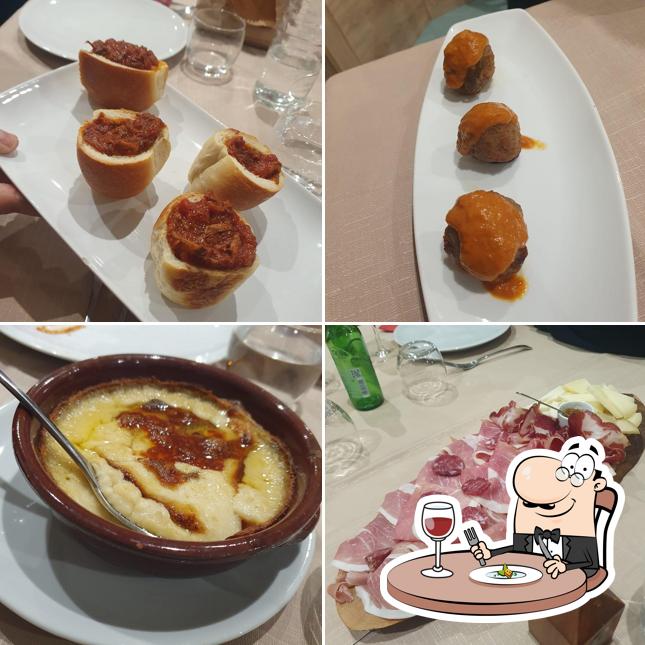 Platti al Osteria Punto e a Capo