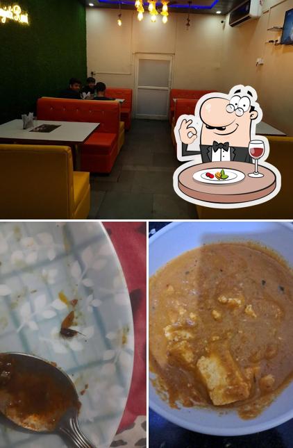 Among various things one can find food and interior at Punjabi Rasoi Restaurant