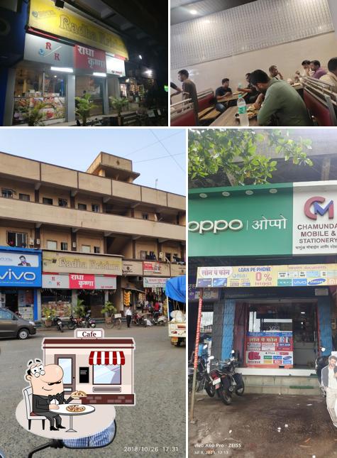 Check out how Radha Krishna Pure Veg Hotel looks outside