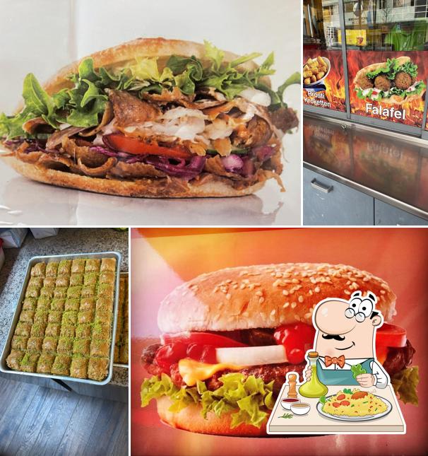 Panino con maiale stirato al ZENTRUM Pizza & Kebap BURGER Wattwil