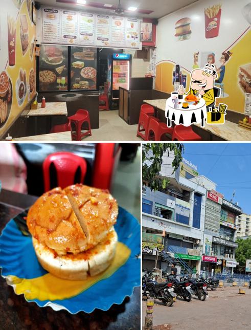 The picture of food and interior at Chatkazz