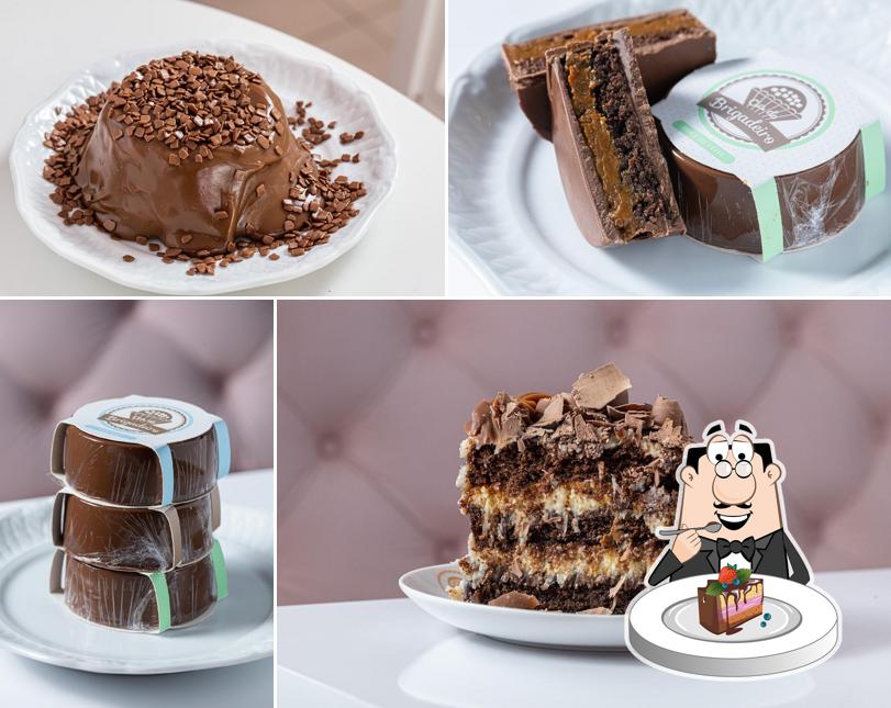 Bolo de chocolate em Cia do Brigadeiro