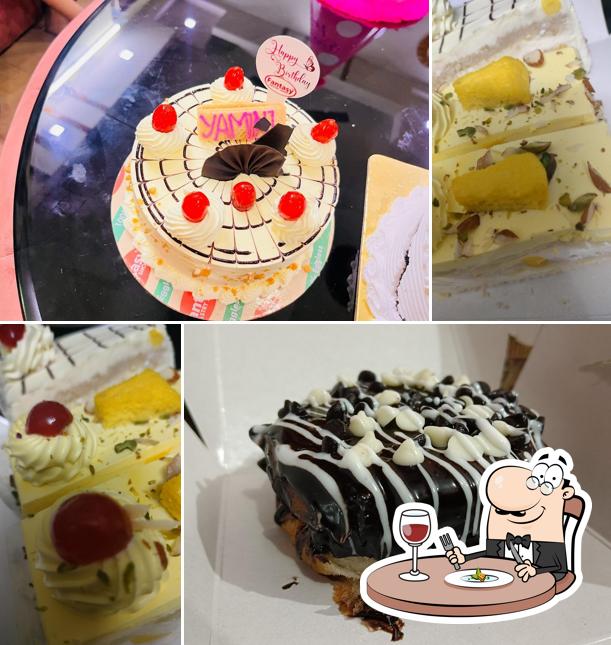 Food at Fantasy Pastry Shop
