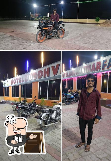 Check out how Hotel buddhvihar family restaurant patna looks outside