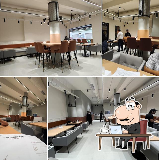 The interior of Miya kebabs