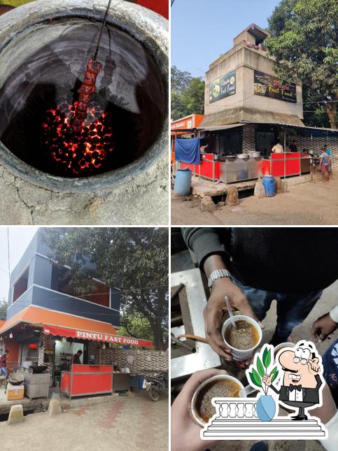 The exterior of Pintu's Fast food