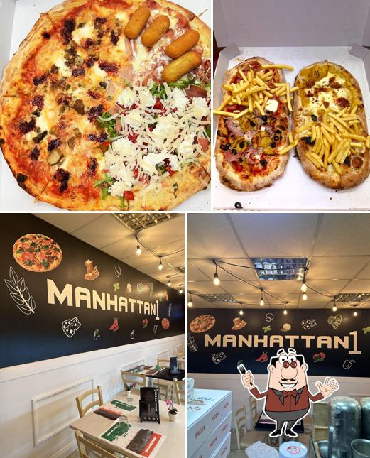 Cibo al Pizzeria Manhattan 1