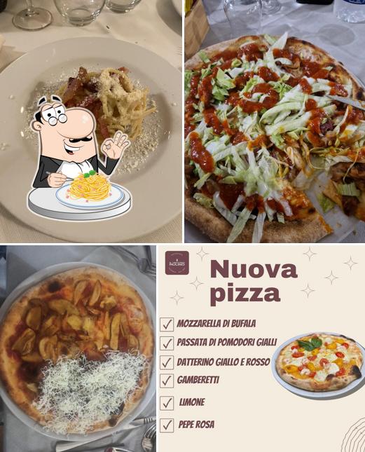 Spaghetti alla carbonara al Pizzeria Il Vecchio Mulino Ristorante