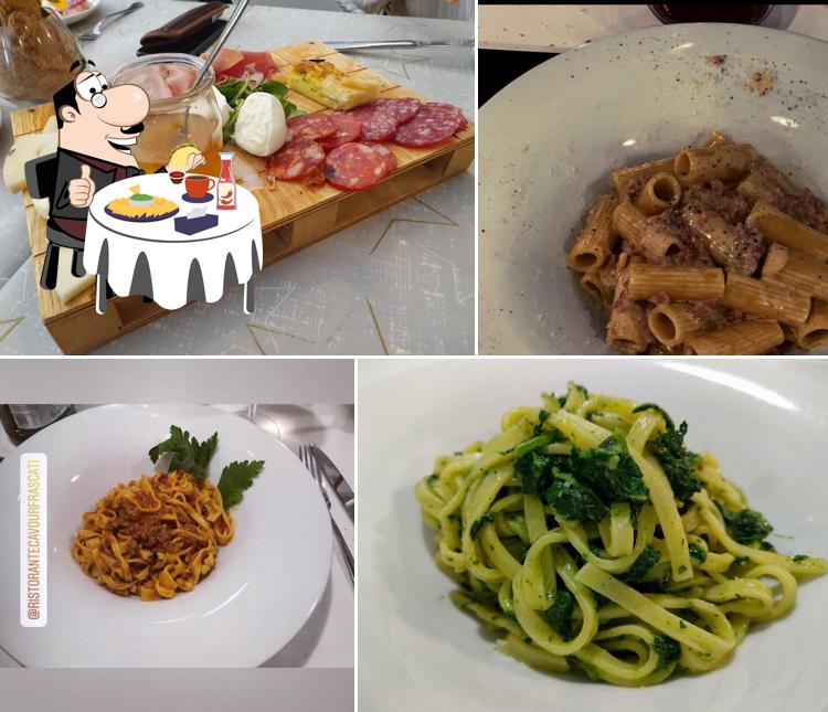 Piatto di formaggi al Ristorante Cavour