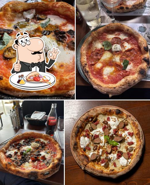 Scegli tra le molte varianti di pizza