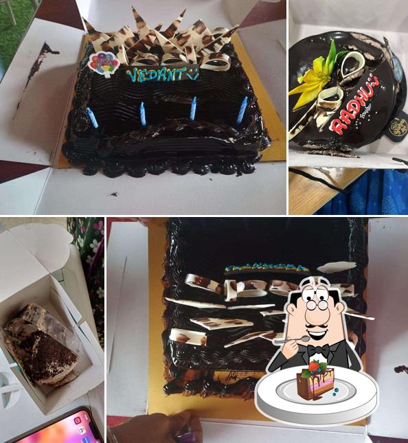 Chocolate cake at Bakers Live