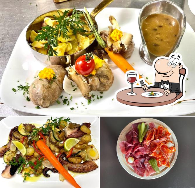 Platti al Restaurant Le Repère