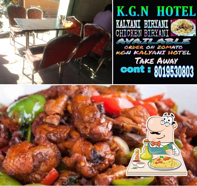 The picture of New K.G.N Hotel’s food and interior