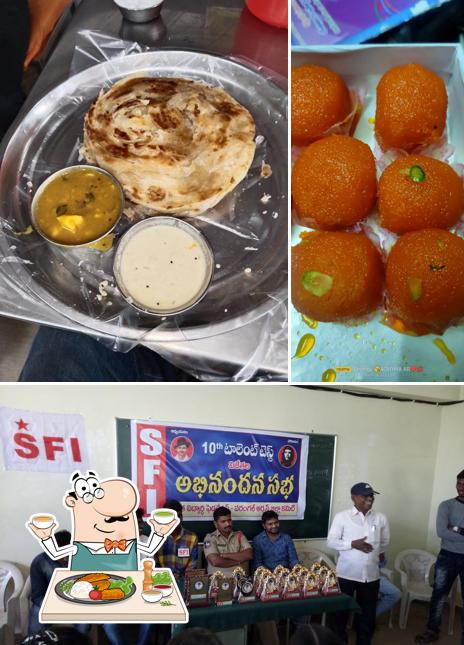 Meals at Siddaiah Hotel