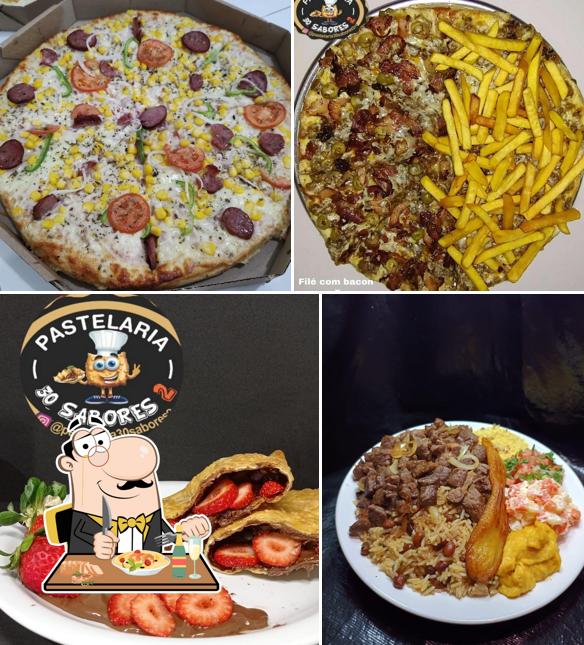 Comida em Restaurante e Pizzaria Forno e Sabor