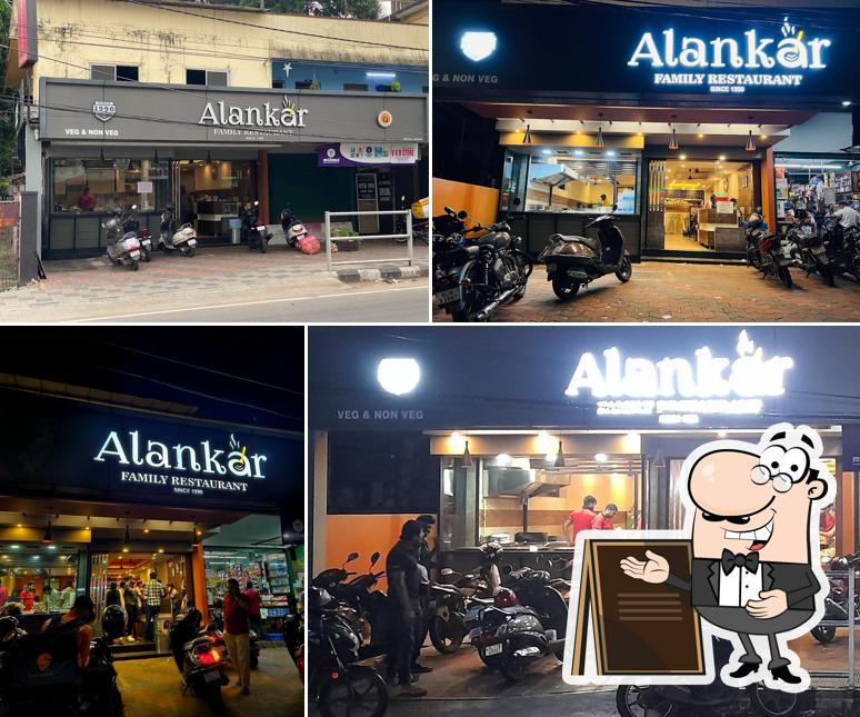The exterior of Alankar Family Restaurant